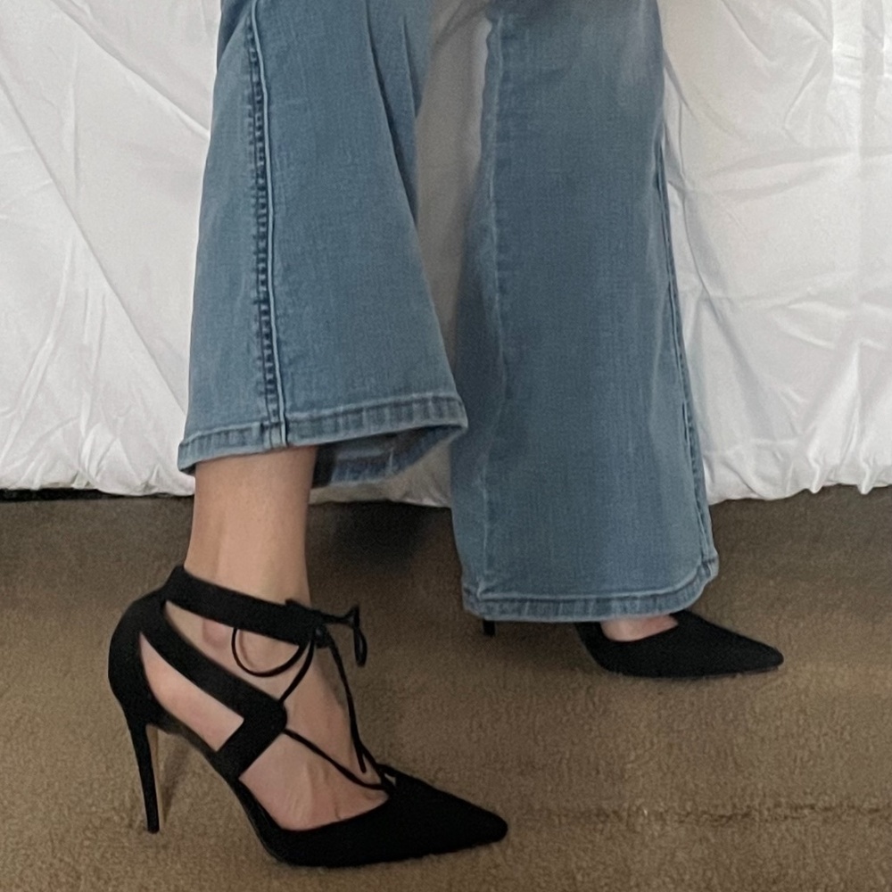 Raye - Pointed Closed Toe Heel With Straps - image 3